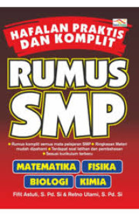 Image of Hafalan Praktis Dan Komplit Rumus SMP