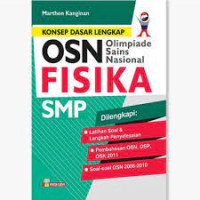 Image of Konsep Dasar Lengkap OSN Fisika SMP