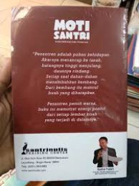 Image of Motisantri : Kisah Inspiratif Dari Pesantren