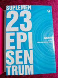 Image of Suplemen 23 Episentrum ; 23 Cerita Perjalanan Mata, Hari dan Hati
